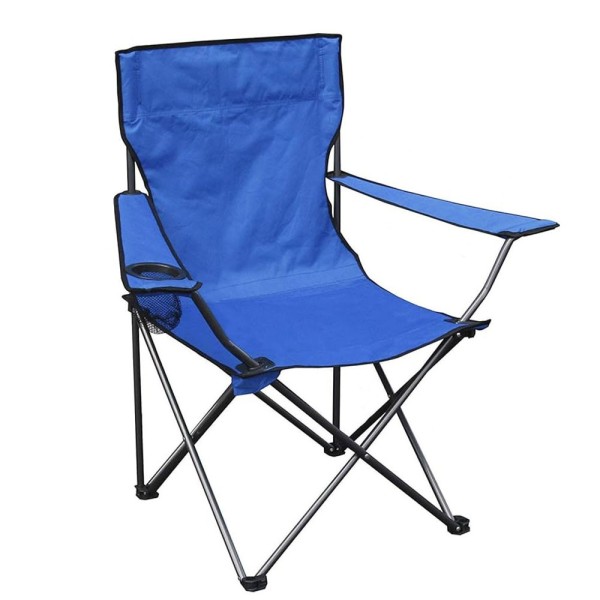 Камперска столица на собирање плава боја